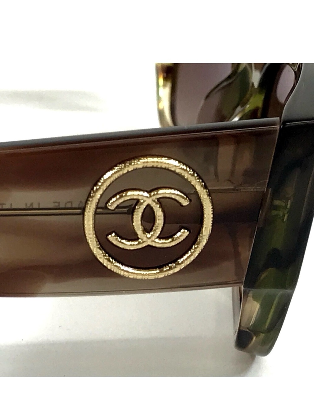 100% Authentic CHANEL Brown Gradient Sunglasses- CH5507A NWT comes w/ Case & COA - Picture 6 of 9